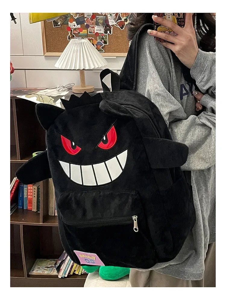 Gengar Backpack – Cute Kawaii Anime Bag, Large Capacity