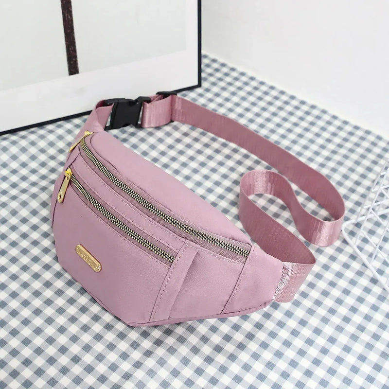 Women's Sports Waist Bag – Multi-Pocket & Versatile