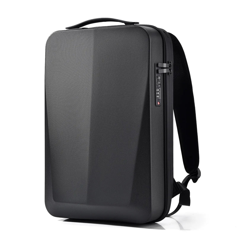 Men's Hard Shell Laptop Backpack – Waterproof, Large Capacity & Multi-Functional