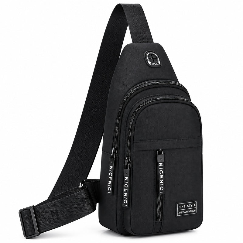 Men’s Crossbody Chest Bag – Multifunctional Travel Sling Bag