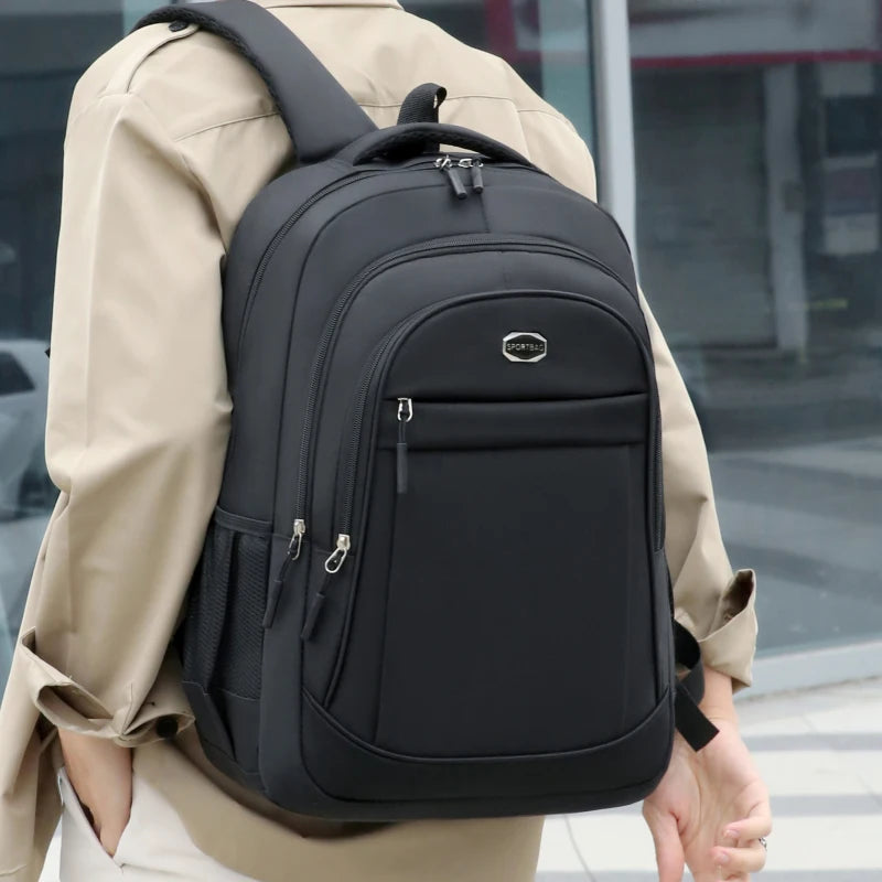 Unisex Travel Backpack – Large Capacity for School & Work