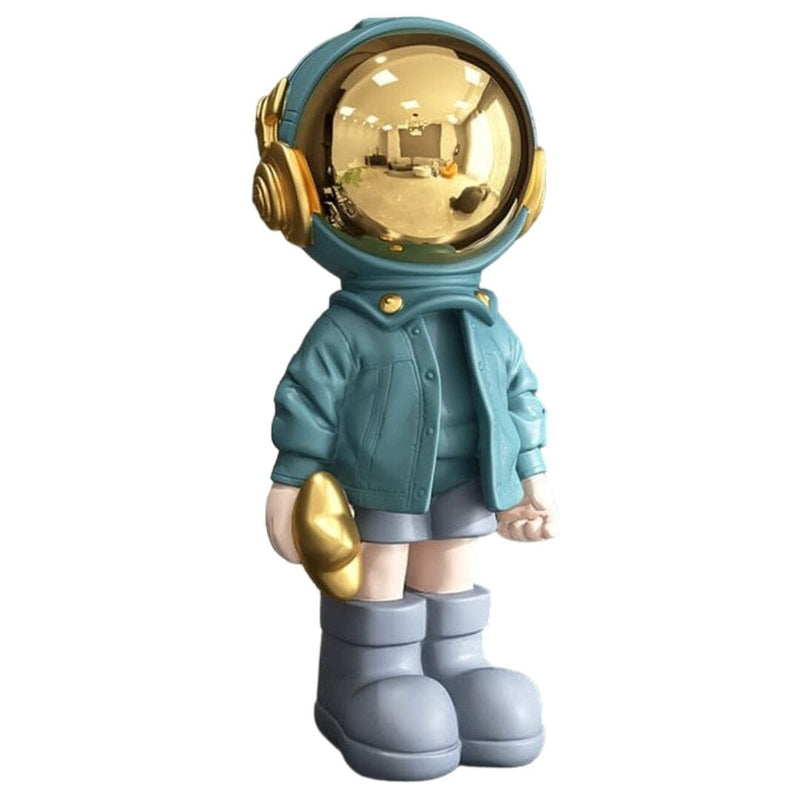 Modern Creative Astronaut Sculpture – 13.7in