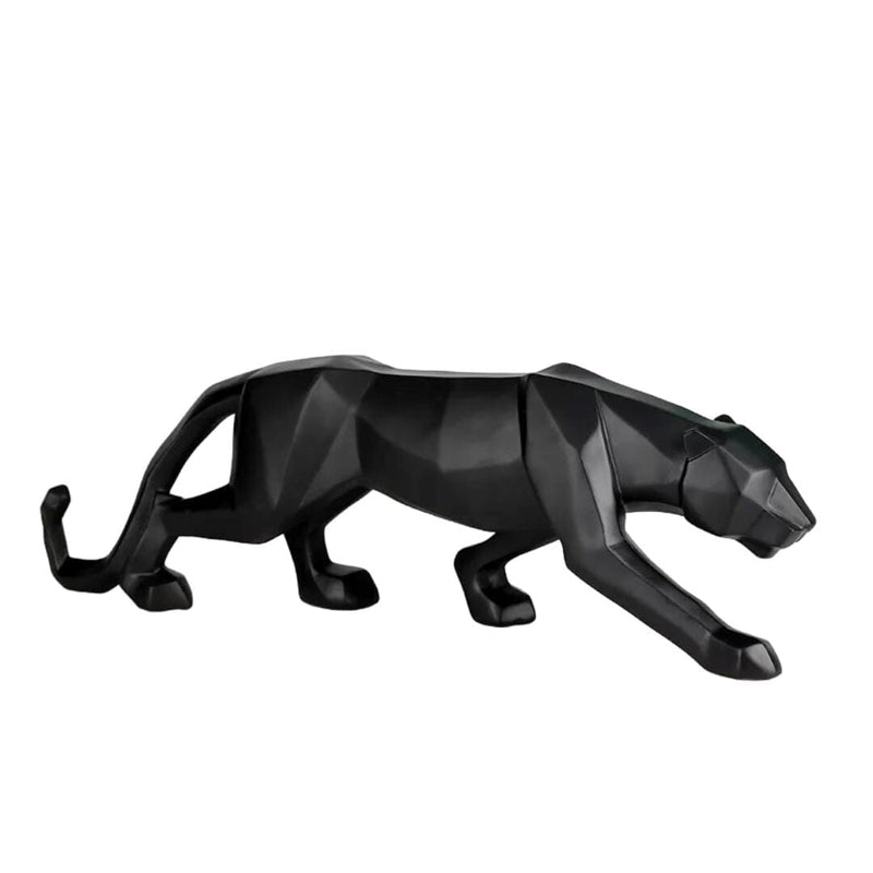 Escultura Pantera Abstrata Resina - 0032 Conceito