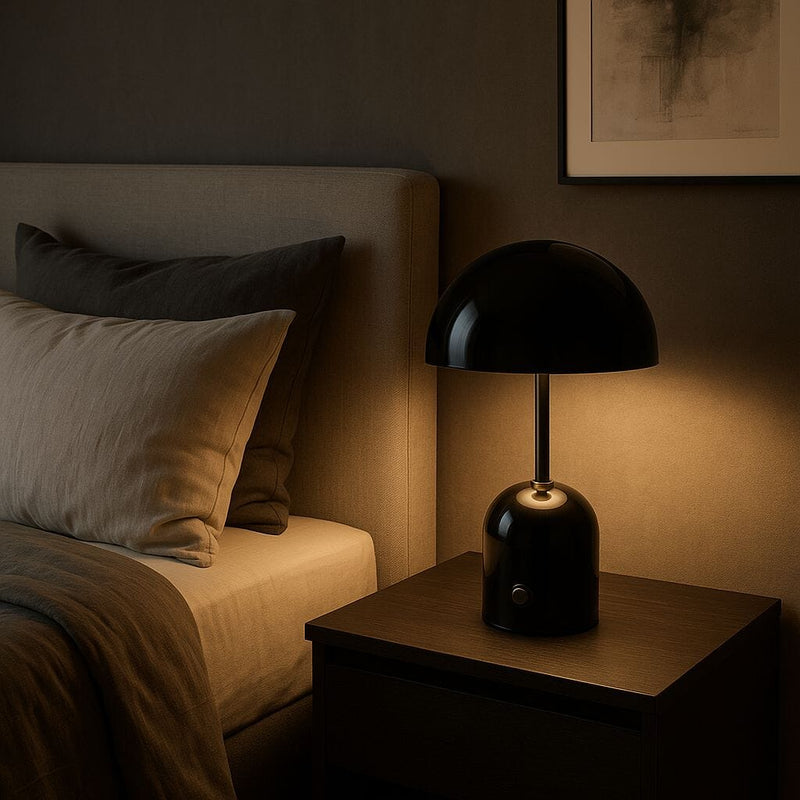 Luminária Abajur de Mesa Bell Lumine Touch 30cm Conceito