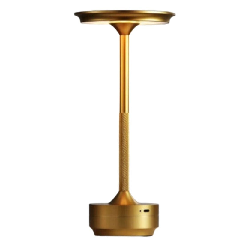 Luminária Abajur de Mesa Candeeiro Touch Essenza Recarregável USB Abajur - 0062 Conceito