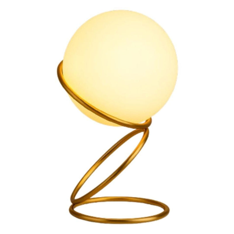 Luminária Abajur de Mesa Circular OrbyBoll 31cm Abajur - 0029 Conceito