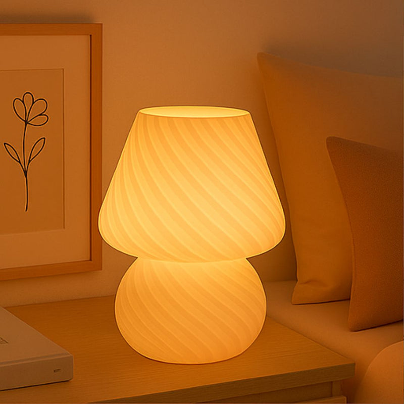 Luminária Abajur de Mesa Soft Room Abajur - 0036 Conceito Amarelo