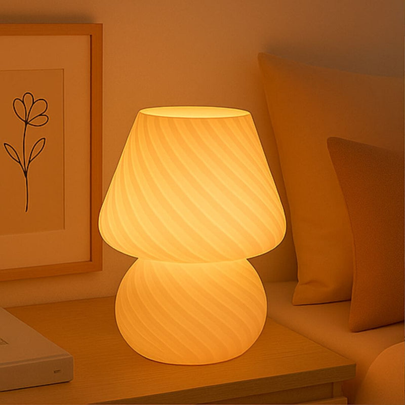 Luminária Abajur de Mesa Soft Room Abajur - 0036 Conceito Amarelo