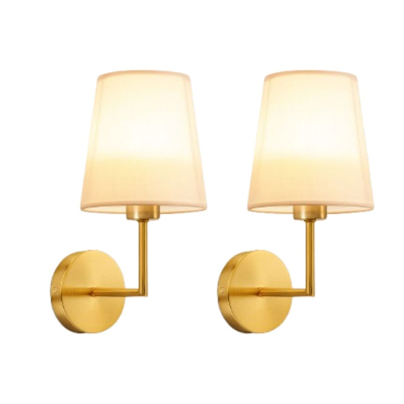 Luminária Arandela de Parede Clássica Savoy Conceito 02 Unidades Luz Quente