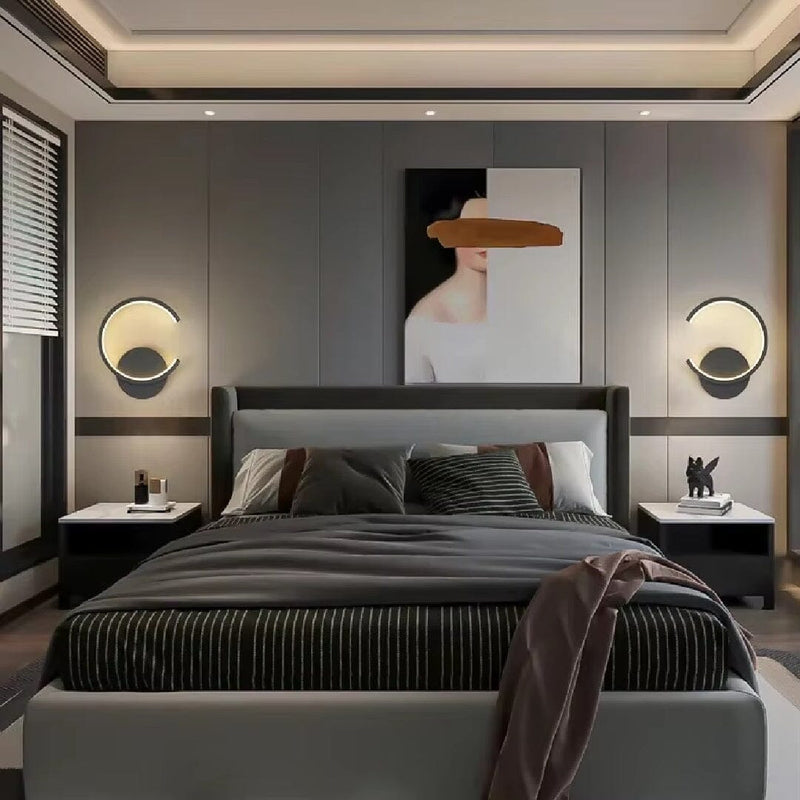 Luminária Arandela de Parede Eclipse Nordic LED ### Conceito