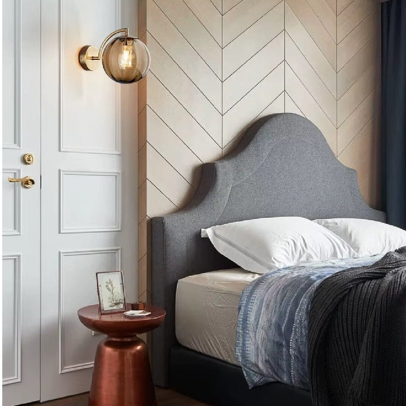 Luminária Arandela de Parede Elegance Orb Glass ### Conceito