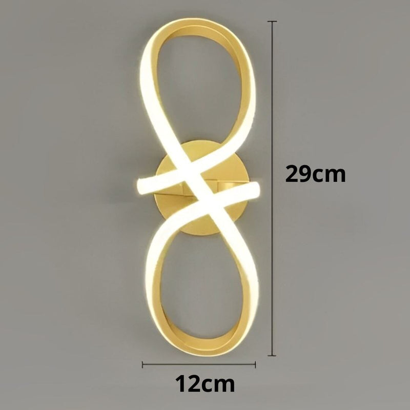 Luminária Arandela de Parede Infinity Led Arandela 0045 Conceito