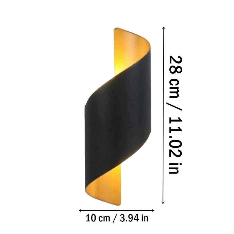 Potenza Bronze Outdoor Wall Sconce