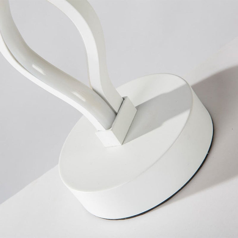 Luminária de Mesa Espiral Dupla luzes projeto-150