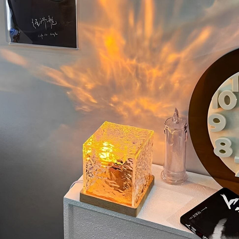 Luminária de Mesa Ripple RBG - 16 Cores Abajur - 0035 YuDome