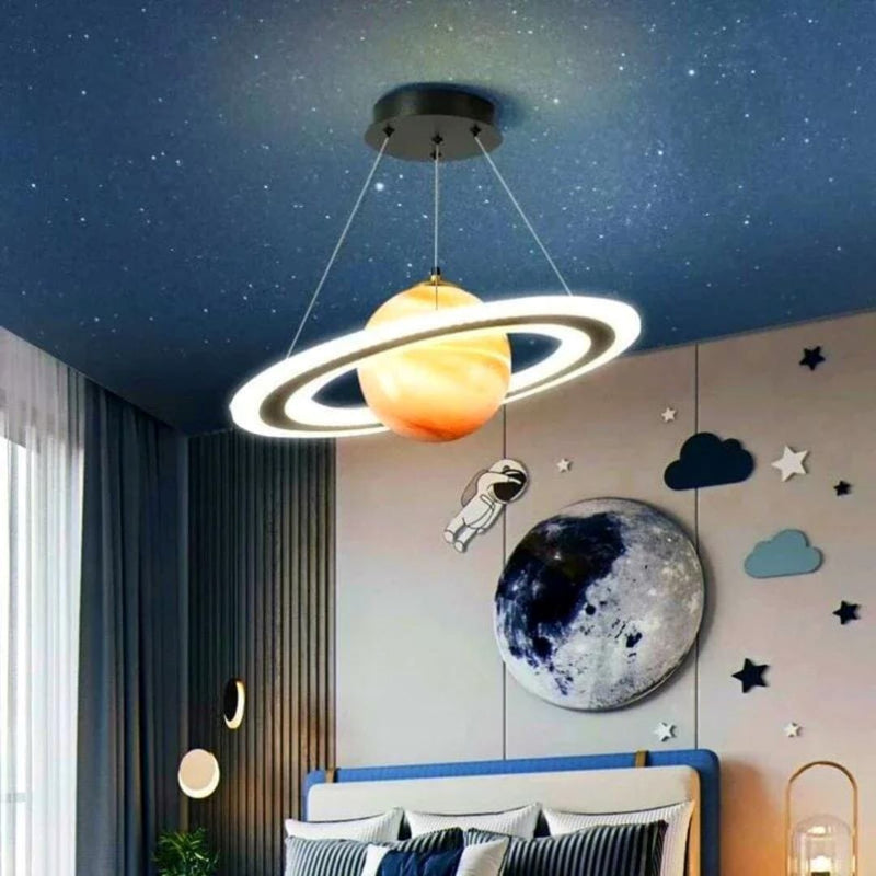 Lustre Pendente Decorativo Saturno Lustre - 0022 Conceito