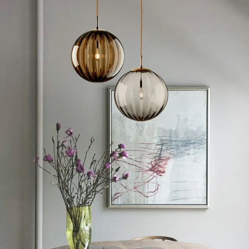 Bloom Glass Sphere Pendant Light