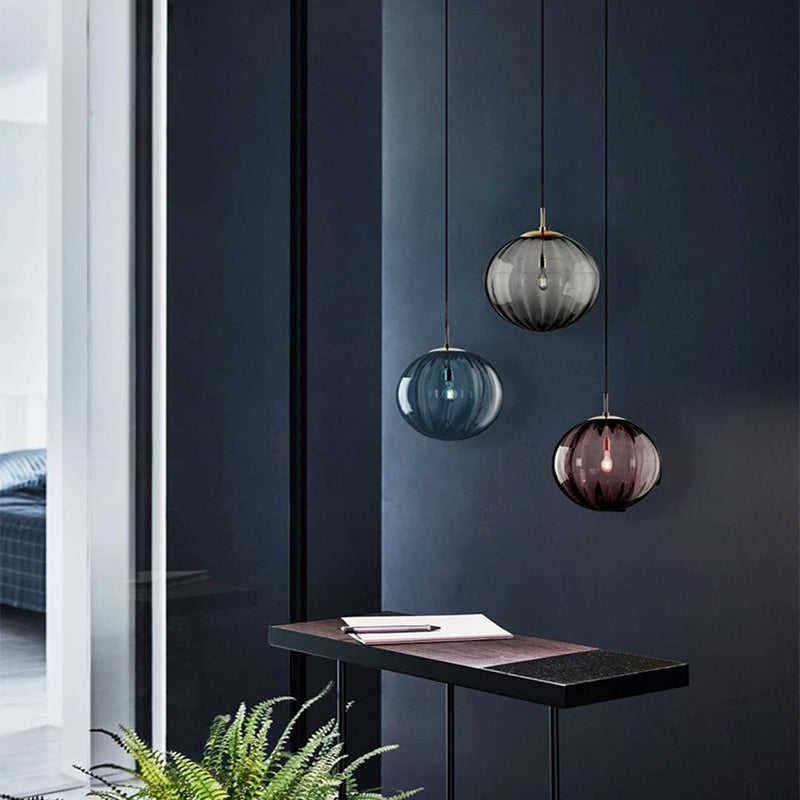Bloom Glass Sphere Pendant Light