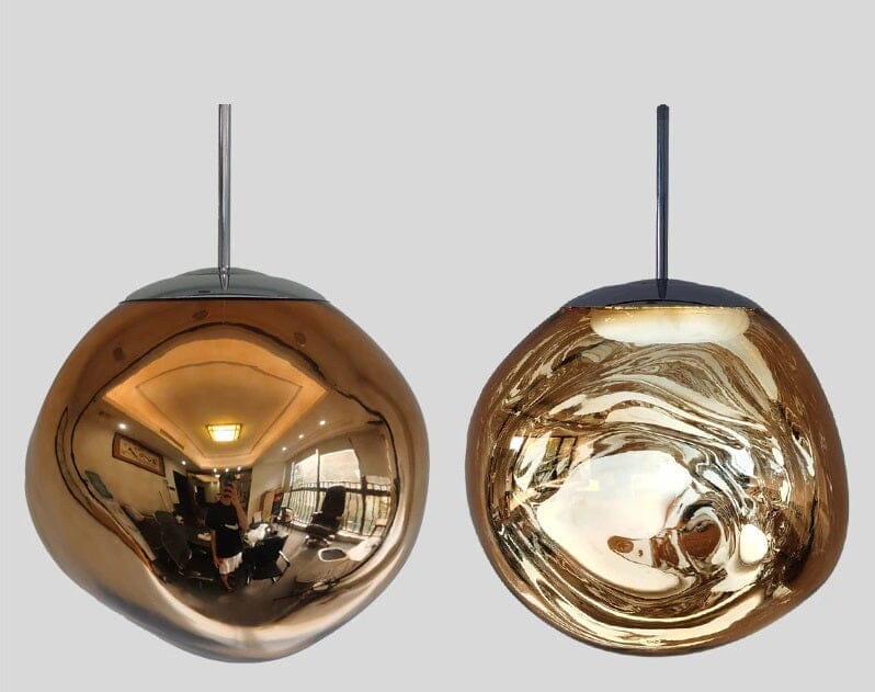 Lustre Pendente Luxuoso Lava Macaron Nórdico luzes Conceito Amber 15cm