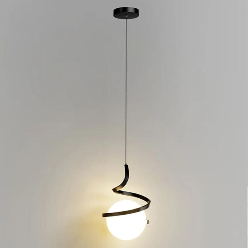Orbit Spiral LED Pendant Light