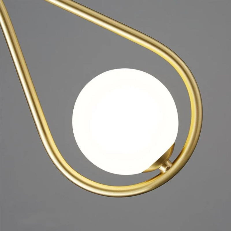 Sphere Crystal LED Pendant Light – Luxury Glass Drop Design