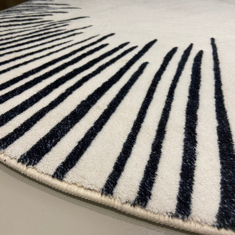 Tapete Decorativo Orgânico Redondo - Skadi Tapete - 0051 Conceito