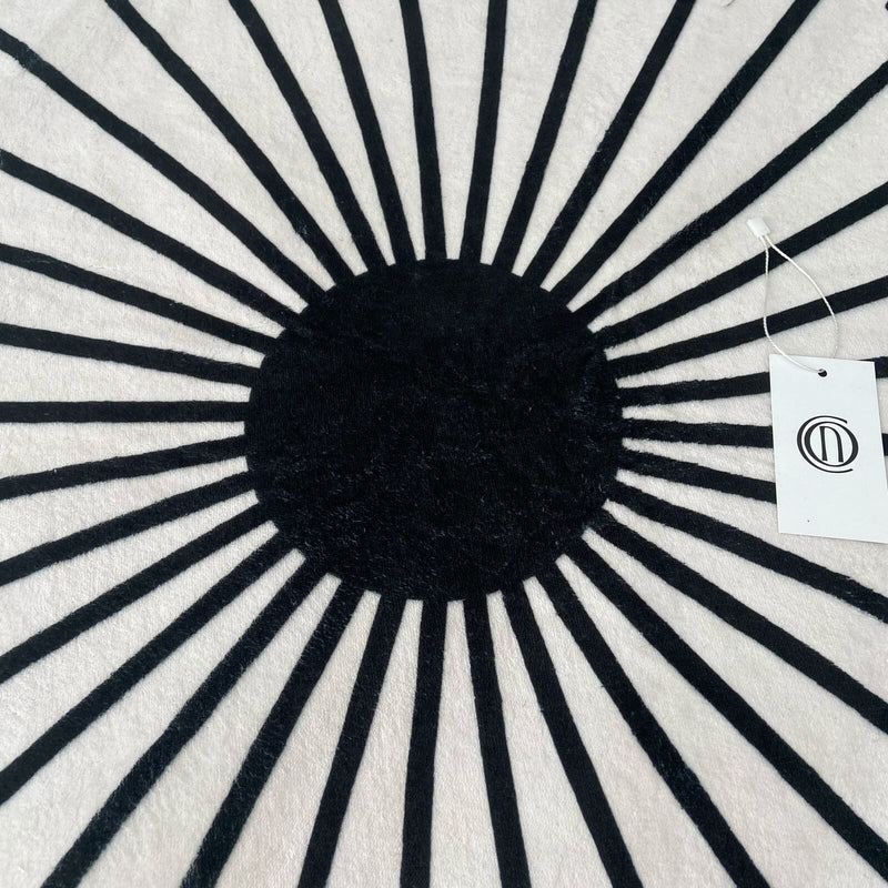 Tapete Decorativo Orgânico Redondo - Splash Tapete - 0037 Conceito