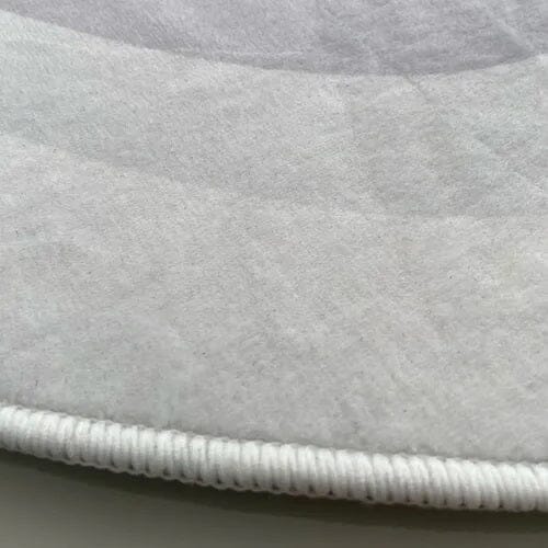 Tapete Orgânico Abstrato Irregular Monochrome Gray para Sala Quarto ### Conceito