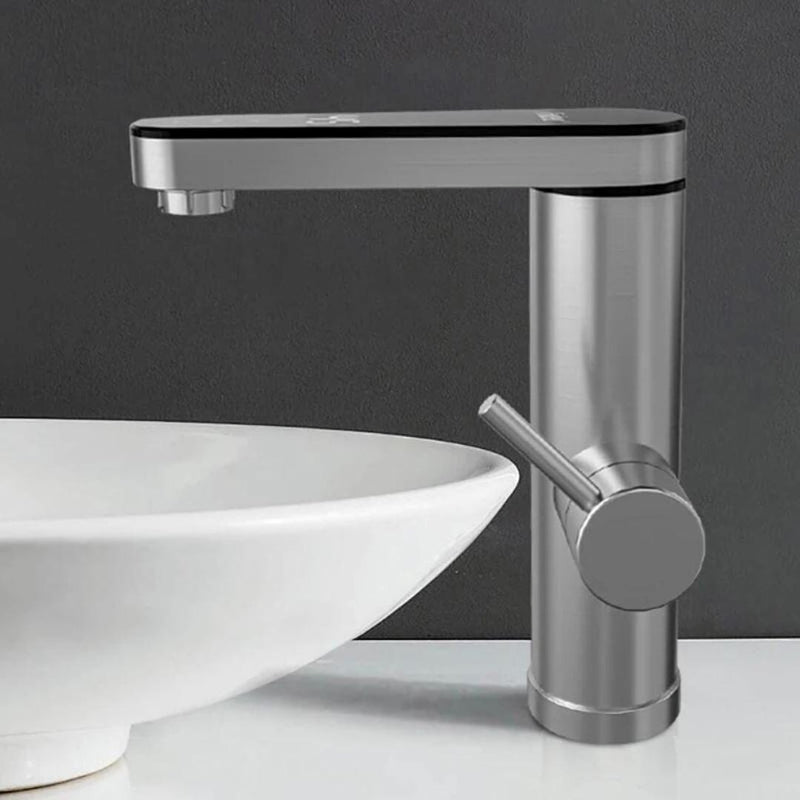 Torneira Elétrica Smooth Room com Display Touch LED 220V TorneiraLavabo - 0017 YuDome