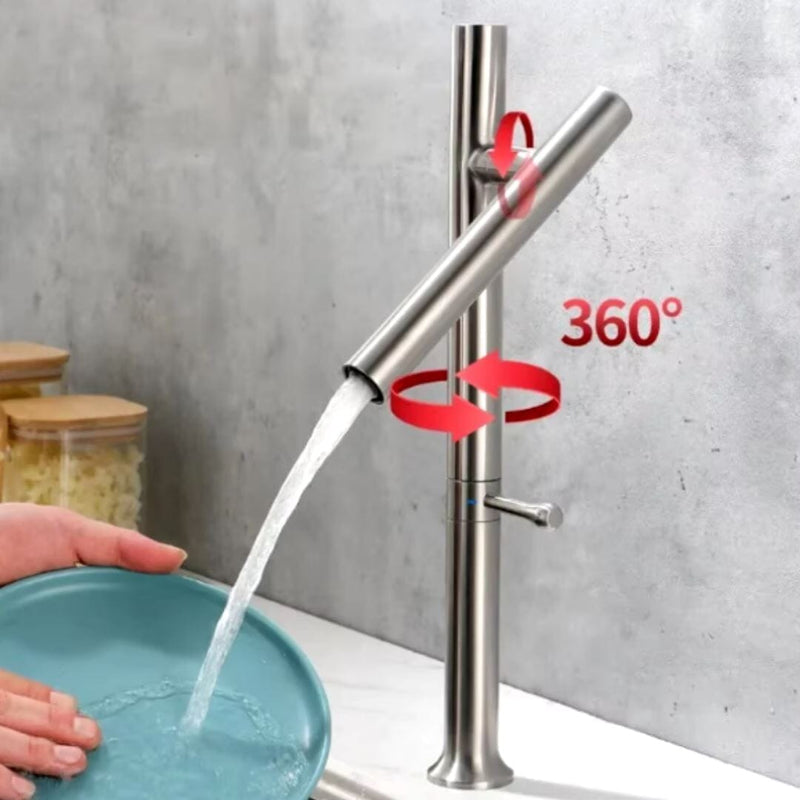 Torneira Gourmet Cross-Cut Slight 360° para Cozinha Conceito