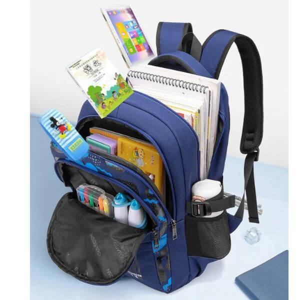 Astronaut Orthopedic Backpack Set – Waterproof Kids’ School Backpack with Lunch Bag, Pencil Case & Keychain