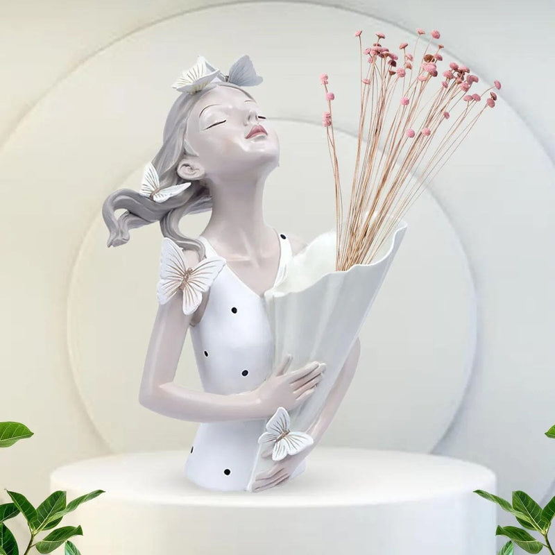 Bella Butterfly Polka Dot Sculpture & Flower Holder (Limited Edition)
