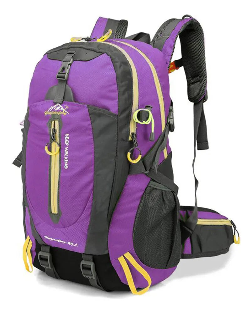 40L Lightweight Hiking Backpack – Water-Resistant Outdoor Travel & Camping Daypack