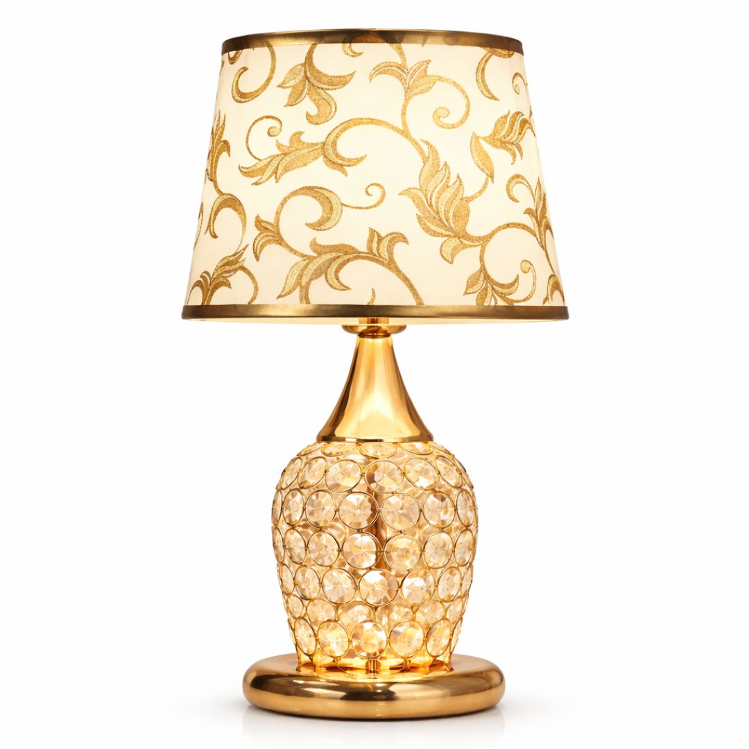 Classic Arabesque Crystal Table Lamp