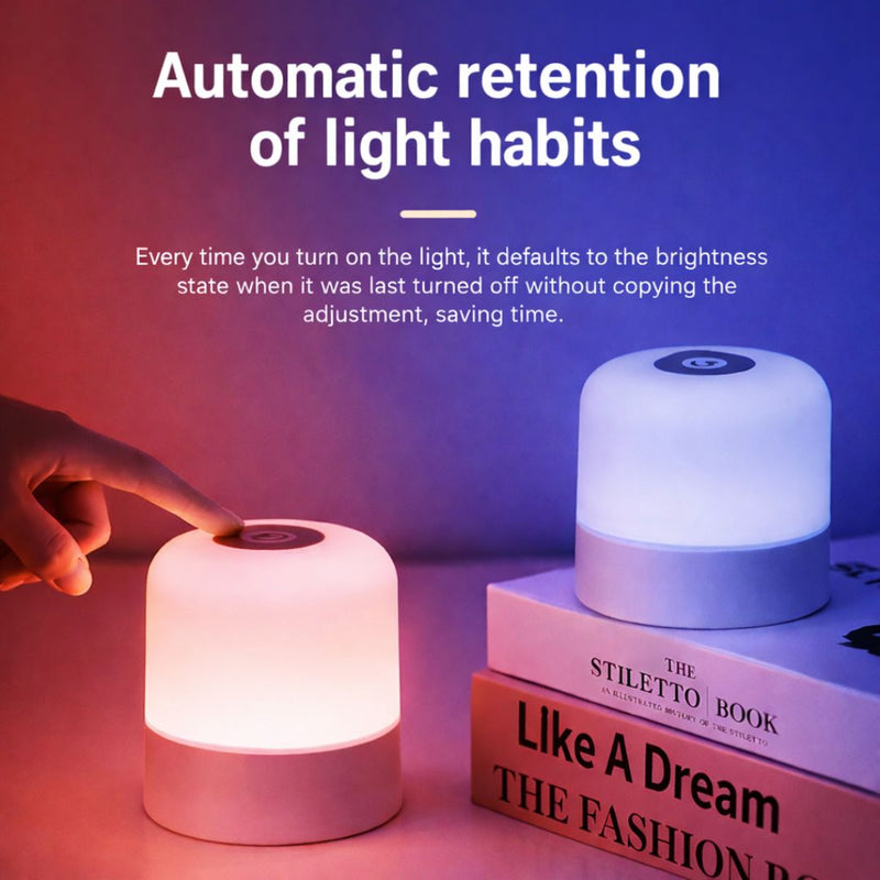 Lumiox RGB Table Lamp with Remote & Touch Control - 16 Colours