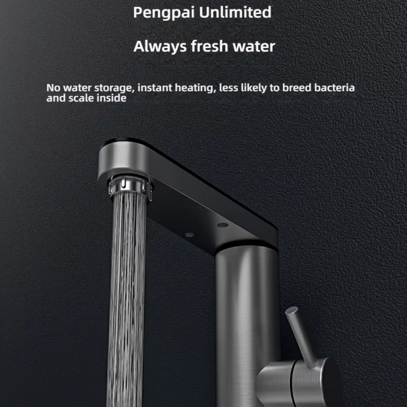 ThermoFlex Electric Faucet with Touch LED Display – 220V Instant Hot Water Tap