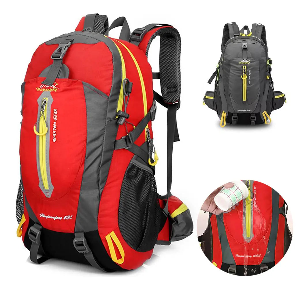 40L Lightweight Hiking Backpack – Water-Resistant Outdoor Travel & Camping Daypack