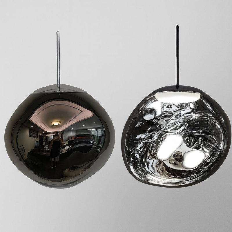 Nordic Macaron Lava Pendant Light – Luxury Oval Statement Lighting