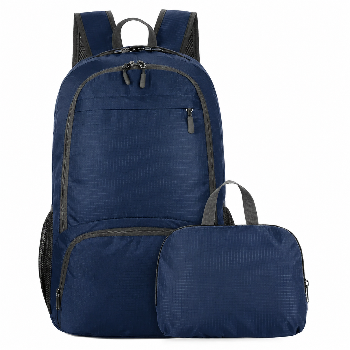 Foldable waterproof backpack for camping, hiking, lightweight travel unissex
