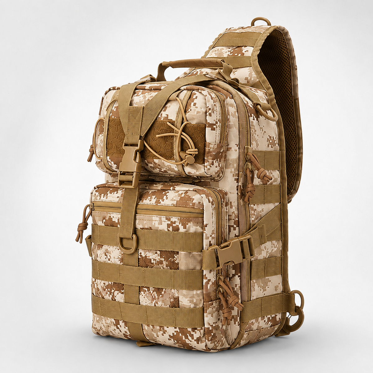 Waterproof Tactical Sling Backpack – Outdoor EDC