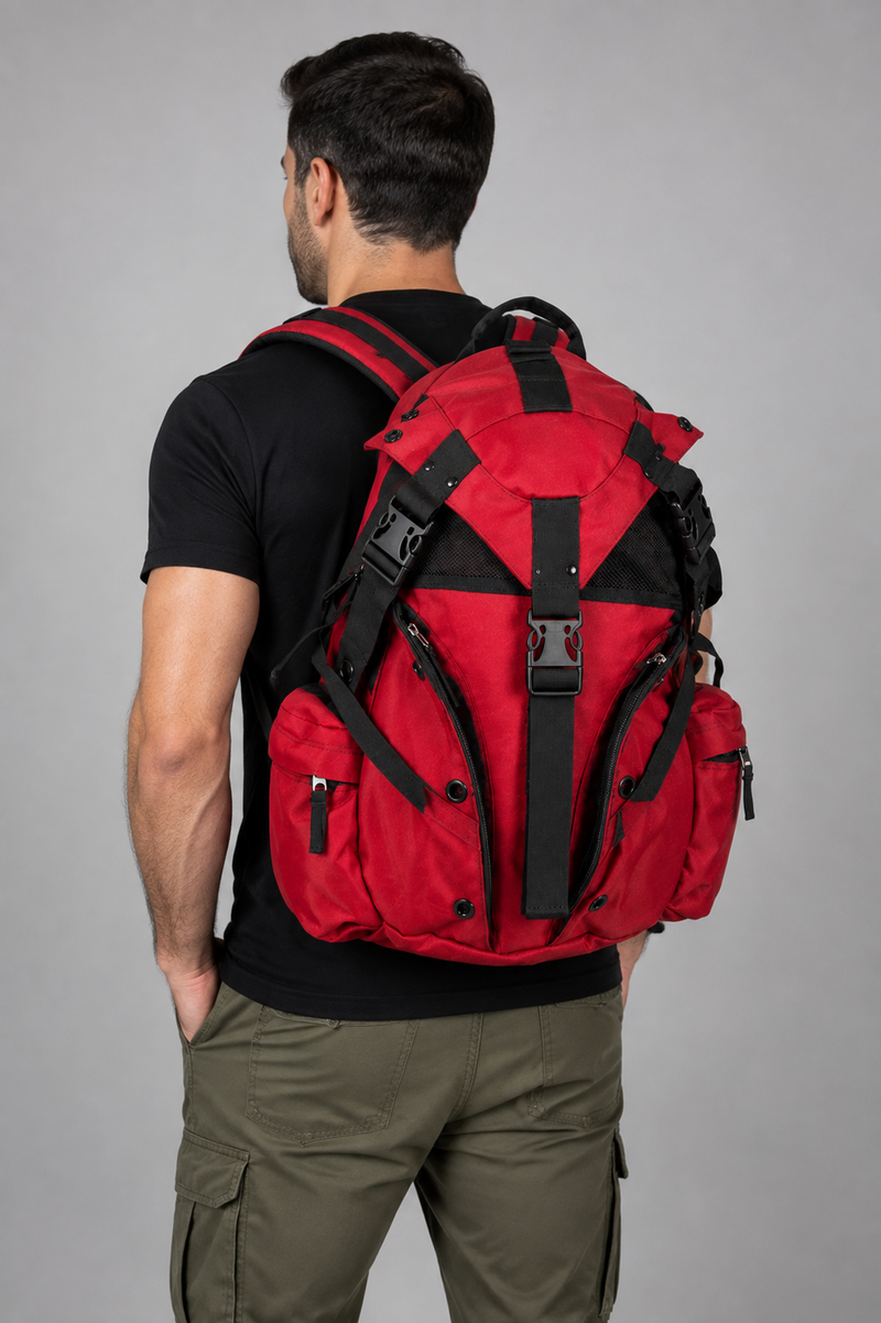 Backpack Waterproof Bag Large Frame For School, Work and Trekking, Women's and Men's