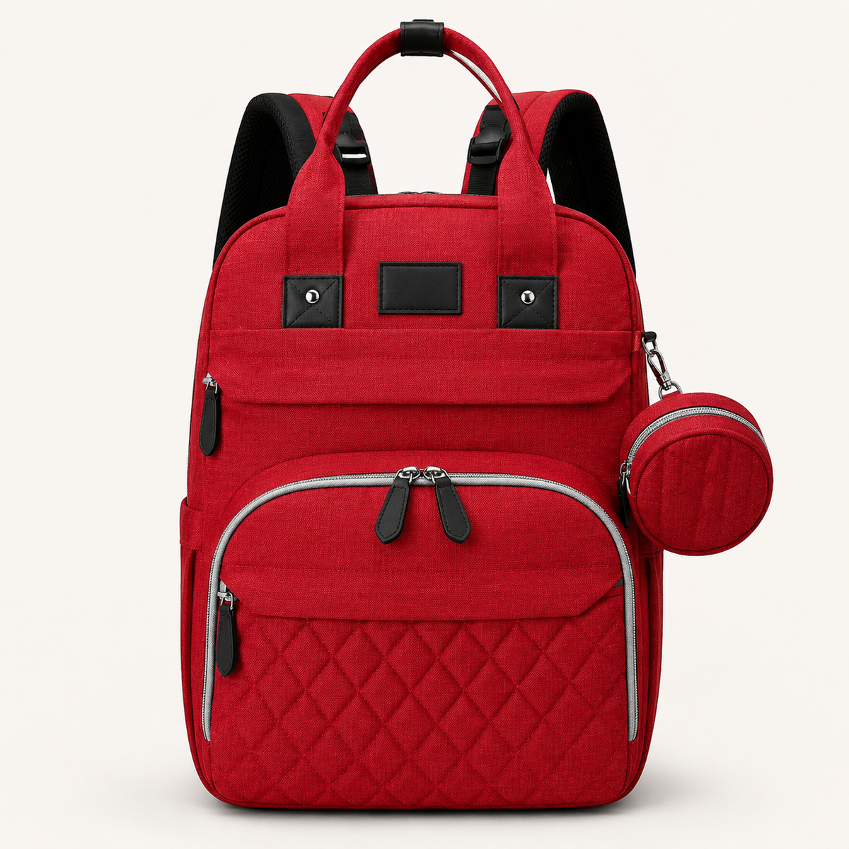 Diaper Bag Backpack Baby Essentials Travel Tote Multifunction Waterproof with Changing Station Pad Stroller Straps Big for Mommys and daddys