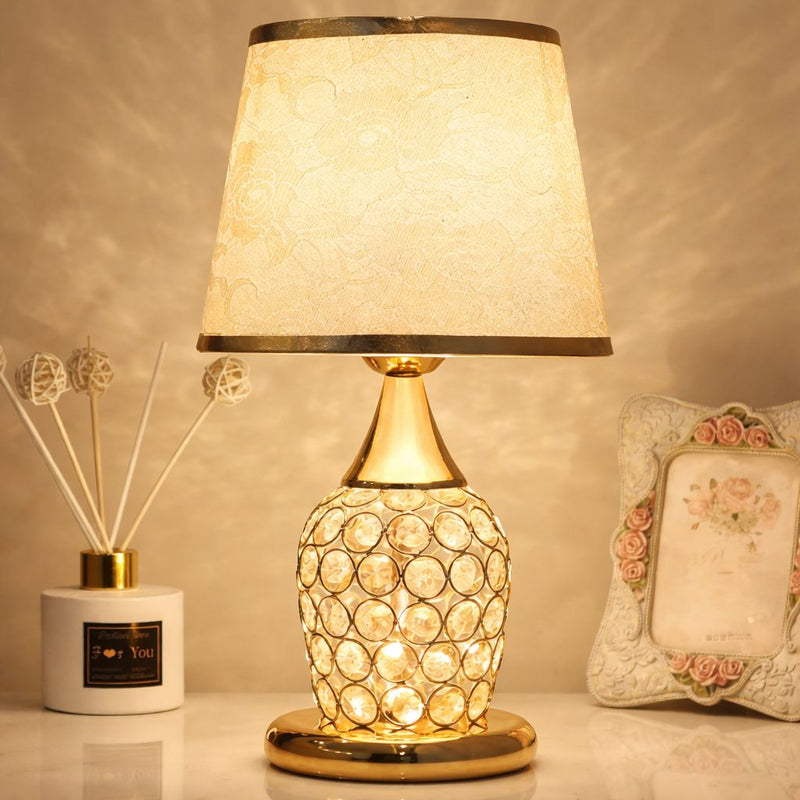 Classic Arabesque Crystal Table Lamp
