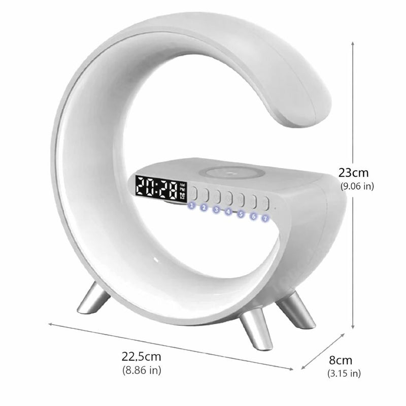 Zentra Lamp – Wireless Charging & RGB Light