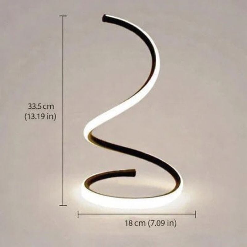 Infinity Spiral LED Table Lamp