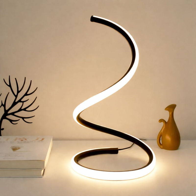 Infinity Spiral LED Table Lamp