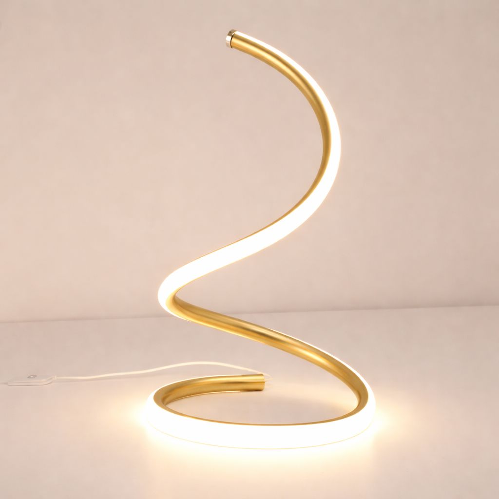 Infinity Spiral LED Table Lamp