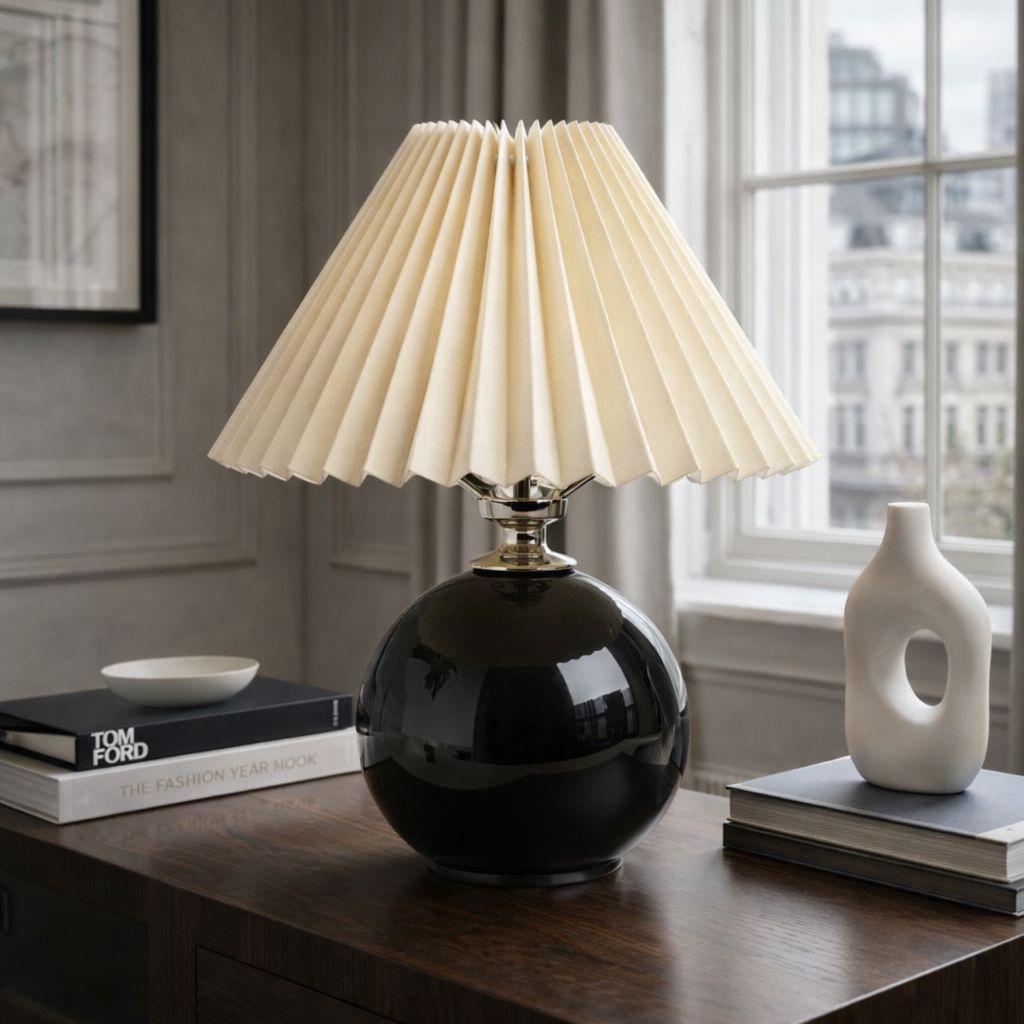 Vintage Mushroom Table Lamp – Retro Bedside & Desk Light