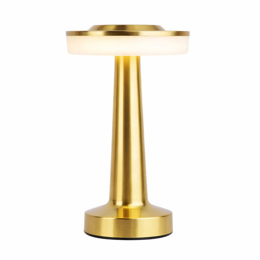 RetroLux Touch LED Table Lamp – Wireless, Rechargeable & Dimmable