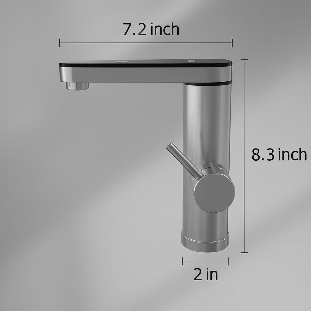 ThermoFlex Electric Instant Hot Water Tap with Touch LED Display – 220–240V